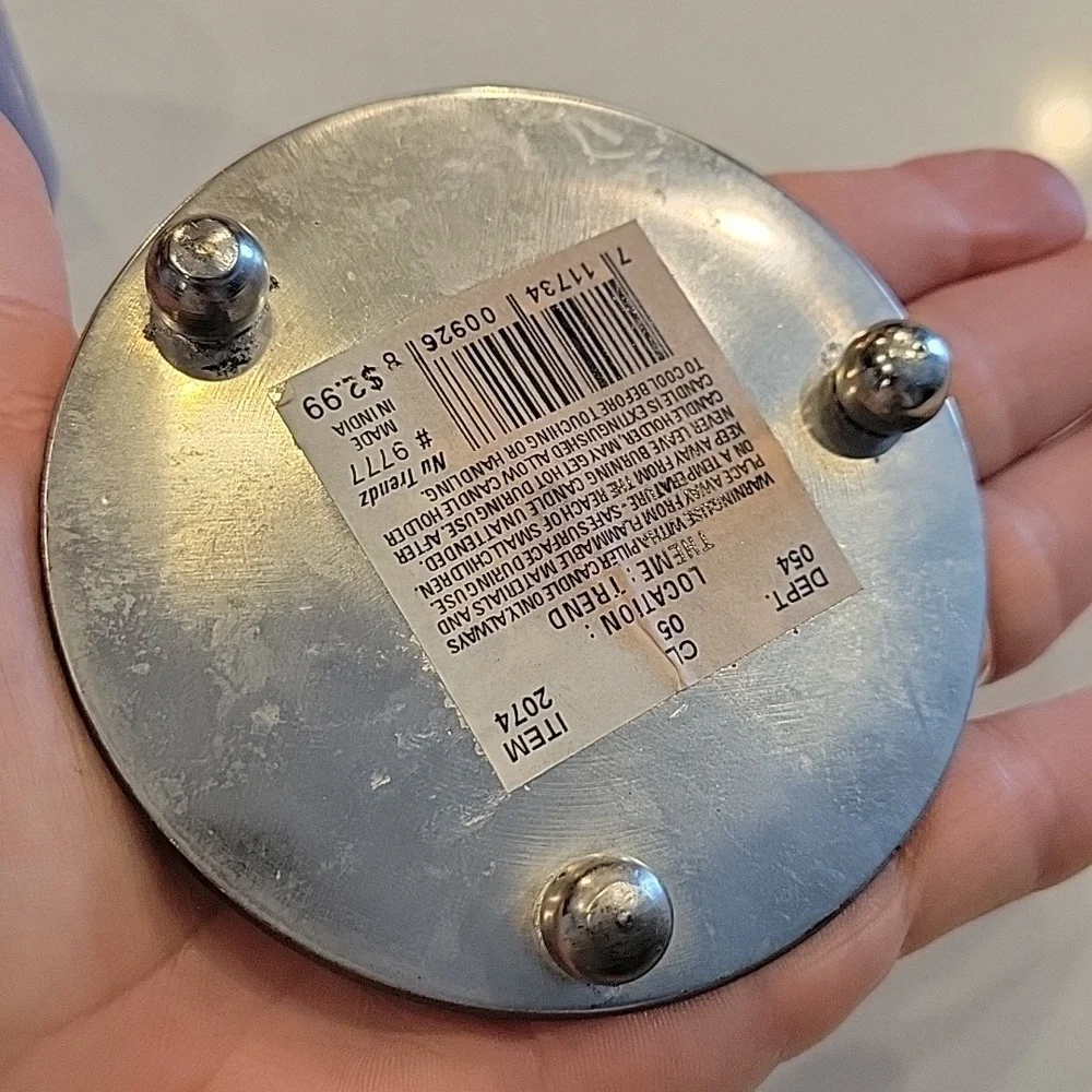 Never Used Candle With Stand